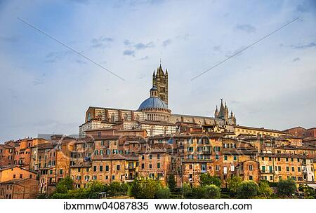 Cathedral Cattedrale di Santa Maria Assunta, historic centre, Siena, Tuscany, Italy, Europe View Large Photo Image Stock Photography - Cathedral Cattedrale di Santa Maria Assunta, historic centre, Siena, Tuscany, Italy, Europe. Fotosearch