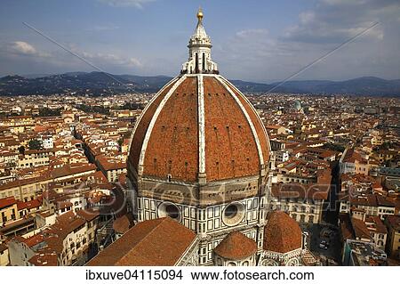 Cathedral of Santa Maria del Fiore, Duomo Brunelleschi's Dome, UNESCO World Heritage Site, historic centre, Florence, Tuscany, Italy, Europe View Large Photo Image Picture - Cathedral of Santa Maria del Fiore, Duomo Brunelleschi's Dome, UNESCO World Heritage Site, historic centre, Florence, Tuscany, Italy, Europe. Fotosearch