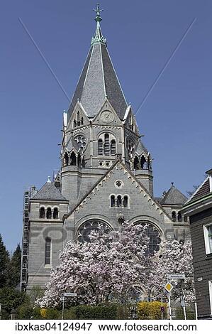 Cemetery church on Elberfelder Olberg, Elberfeld, Wuppertal, North Rhine-Westphalia, Germany, Europe View Large Photo Image Stock Photo - Cemetery church on Elberfelder Olberg, Elberfeld, Wuppertal, North Rhine-Westphalia, Germany, Europe. Fotosearch