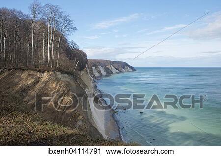 Chalk cliffs, Jasmund National Park, Ruegen, Mecklenburg-Western Pomerania, Germany, Europe View Large Photo Image Stock Image - Chalk cliffs, Jasmund National Park, Ruegen, Mecklenburg-Western Pomerania, Germany, Europe. Fotosearch