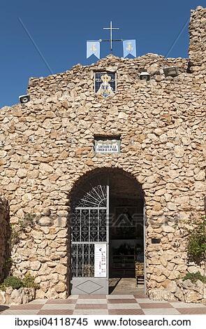 Chapel of Virgen de la Pena, Virgin of the Rock, Mijas, Andalusia, Spain, Europe View Large Photo Image Stock Photography - Chapel of Virgen de la Pena, Virgin of the Rock, Mijas, Andalusia, Spain, Europe. Fotosearch