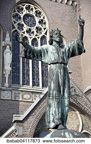 Christ statue, Matthias Laurentius church, Alkmaar, North Holland, The Netherlands, Europe View Large Photo Image Stock Image - Christ statue, Matthias Laurentius church, Alkmaar, North Holland, The Netherlands, Europe. Fotosearch