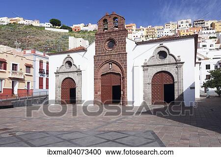 Church Nuestra Senora de la Asuncion, La Gomera, Canary Islands, Spain, Europe View Large Photo Image Stock Image - Church Nuestra Senora de la Asuncion, La Gomera, Canary Islands, Spain, Europe. Fotosearch