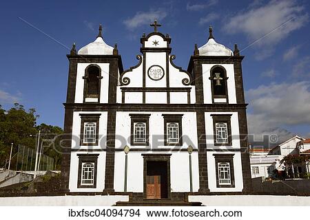 Church of Nossa Senhora das Candeias, Candelaria, Pico Island, Azores, Portugal, Europe View Large Photo Image Picture - Church of Nossa Senhora das Candeias, Candelaria, Pico Island, Azores, Portugal, Europe. Fotosearch