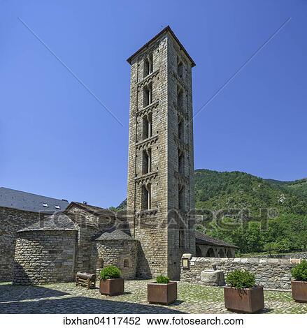 Church of Santa Eulalia d? ÇÖErill-la-Vall, Unesco World Heritage Site, Vall de Boi, Erill la Vall, Catalonia, Spain, Europe View Large Photo Image Stock Image - Church of Santa Eulalia d? ÇÖErill-la-Vall, Unesco World Heritage Site, Vall de Boi, Erill la Vall, Catalonia, Spain, Europe. Fotosearch