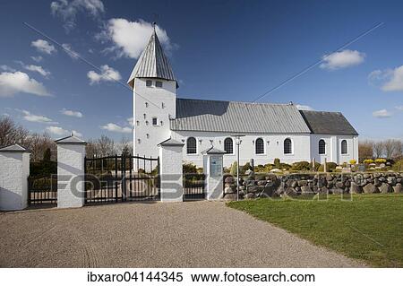 Church of St. Lawrence, Rejsby, Jutland, Denmark, Europe View Large Photo Image Stock Photography - Church of St. Lawrence, Rejsby, Jutland, Denmark, Europe. Fotosearch