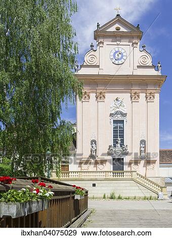 Church of the Charterhouse Mauerbach, Lower Austria, Austria, Europe View Large Photo Image Stock Photo - Church of the Charterhouse Mauerbach, Lower Austria, Austria, Europe. Fotosearch