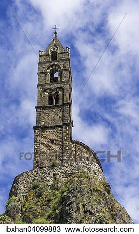 Church Saint-Michel d'Aiguilhe, Le Puy-en-Velay, Auvergne, France, Europe View Large Photo Image Stock Image - Church Saint-Michel d'Aiguilhe, Le Puy-en-Velay, Auvergne, France, Europe. Fotosearch