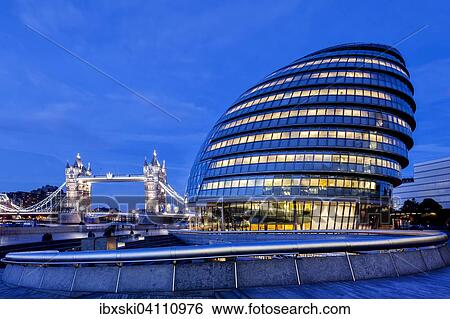 City Hall and Tower Bridge at night, London, England, United Kingdom, Europe View Large Photo Image Stock Photograph - City Hall and Tower Bridge at night, London, England, United Kingdom, Europe. Fotosearch