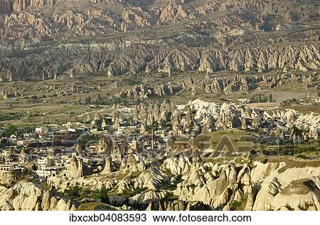 Cityscape between tufa formations, Goreme, Nevsehir Province, Cappadocia, Anatolia, Turkey, Asia View Large Photo Image Stock Image - Cityscape between tufa formations, Goreme, Nevsehir Province, Cappadocia, Anatolia, Turkey, Asia. Fotosearch