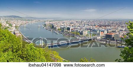 Cityscape, Budapest, Hungary, Europe View Large Photo Image Stock Photo - Cityscape, Budapest, Hungary, Europe. Fotosearch