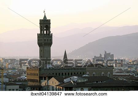 Cityscape of Florence with Palazzo Vecchio, Florence, Tuscany, Italy, Europe View Large Photo Image Stock Photo - Cityscape of Florence with Palazzo Vecchio, Florence, Tuscany, Italy, Europe. Fotosearch