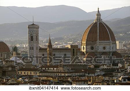 Cityscape of Florence with the Duomo Santa Maria del Fiore cathedral, Florence, Tuscany, Italy, Europe View Large Photo Image Picture - Cityscape of Florence with the Duomo Santa Maria del Fiore cathedral, Florence, Tuscany, Italy, Europe. Fotosearch