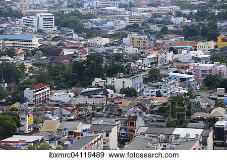 Cityscape, Phuket, Thailand, Asia View Large Photo Image Stock Photo - Cityscape, Phuket, Thailand, Asia. Fotosearch