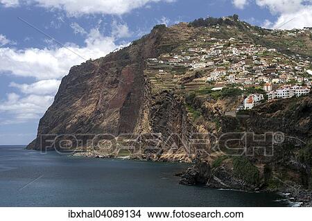 Cliffs of Cabo Girao, Madeira, Portugal, Europe View Large Photo Image Picture - Cliffs of Cabo Girao, Madeira, Portugal, Europe. Fotosearch