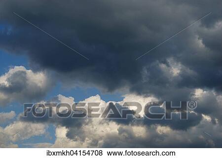 Clouds, Hesse, Germany, Europe View Large Photo Image Stock Photo - Clouds, Hesse, Germany, Europe. Fotosearch