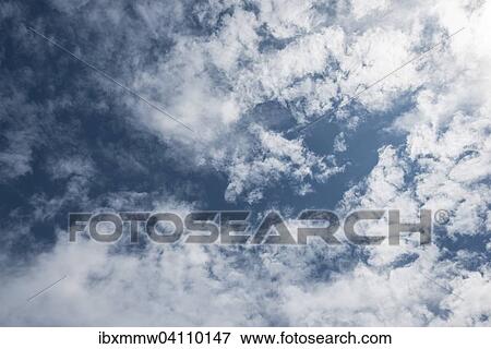 Clouds with blue sky, Italy, Europe View Large Photo Image Stock Photo - Clouds with blue sky, Italy, Europe. Fotosearch