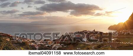 Coastal village of Agulo, La Gomera, Canary Islands, Spain, Europe View Large Photo Image Stock Photo - Coastal village of Agulo, La Gomera, Canary Islands, Spain, Europe. Fotosearch