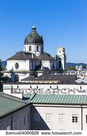 Collegiate Church and Cathedral, St. Peter district, city of Salzburg, Salzburg State, Austria, Europe View Large Photo Image Stock Photo - Collegiate Church and Cathedral, St. Peter district, city of Salzburg, Salzburg State, Austria, Europe. Fotosearch