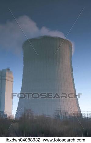 Cooling tower of the gas-turbine combined-cycle plant, Gersteinwerk power plant, reflection in the Lippe river, Stockum, Werne, North Rhine-Westphalia, Germany, Europe View Large Photo Image Stock Image - Cooling tower of the gas-turbine combined-cycle plant, Gersteinwerk power plant, reflection in the Lippe river, Stockum, Werne, North Rhine-Westphalia, Germany, Europe. Fotosearch