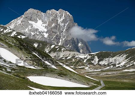Corno Grande, 2912m, Campo Imperatore, Parco Nazionale del Gran Sasso e Monti della Laga, Abruzzo, Italy, Europe View Large Photo Image Stock Photo - Corno Grande, 2912m, Campo Imperatore, Parco Nazionale del Gran Sasso e Monti della Laga, Abruzzo, Italy, Europe. Fotosearch