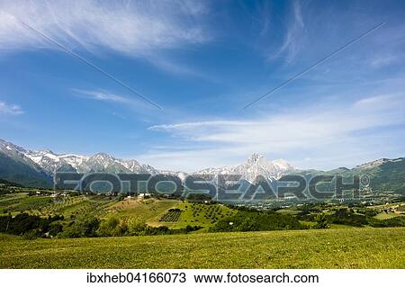 Corno Grande, Gran Sasso, Parco Nazionale del Gran Sasso e Monti della Laga, Abruzzo, Italy, Europe View Large Photo Image Stock Image - Corno Grande, Gran Sasso, Parco Nazionale del Gran Sasso e Monti della Laga, Abruzzo, Italy, Europe. Fotosearch