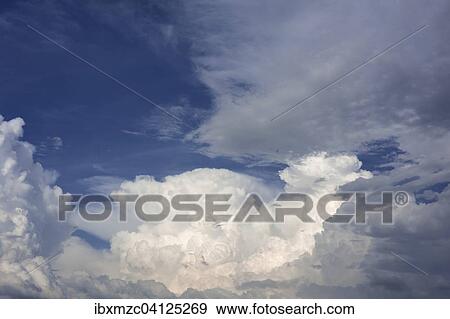 Stock Photo - Cumulus clouds. Fotosearch