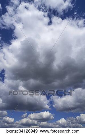 Cumulus clouds View Large Photo Image Stock Photo - Cumulus clouds. Fotosearch