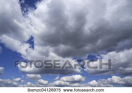 Stock Photography - Cumulus clouds. Fotosearch