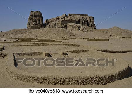 Deffufa, 19-meter-high brick building, ancient city of Kerma, Northern state, Nubia, Nile Valley, Sudan, Africa View Large Photo Image Stock Photo - Deffufa, 19-meter-high brick building, ancient city of Kerma, Northern state, Nubia, Nile Valley, Sudan, Africa. Fotosearch