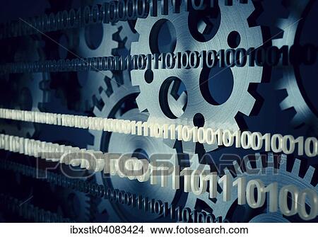Digital code, illustration View Large Photo Image Picture - Digital code, illustration. Fotosearch