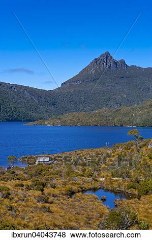 Dove Lake and Cradle Mountain, Tasmania View Large Photo Image Stock Photo - Dove Lake and Cradle Mountain, Tasmania. Fotosearch