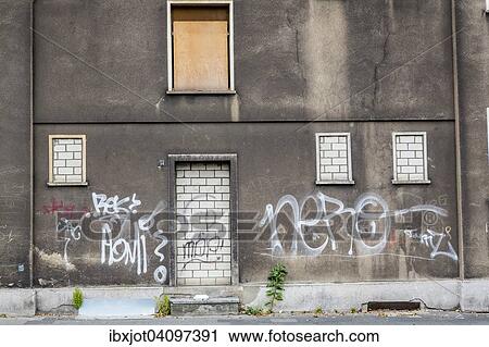 Empty house, run down, Duisburg, North Rhine-Westphalia, Germany, Europe View Large Photo Image Stock Image - Empty house, run down, Duisburg, North Rhine-Westphalia, Germany, Europe. Fotosearch