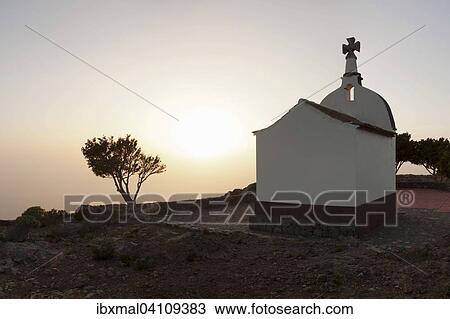 Ermita de San Isidro chapel on mount Roque Calvario, Alajero, La Gomera, Canary Islands, Spain, Europe View Large Photo Image Stock Image - Ermita de San Isidro chapel on mount Roque Calvario, Alajero, La Gomera, Canary Islands, Spain, Europe. Fotosearch
