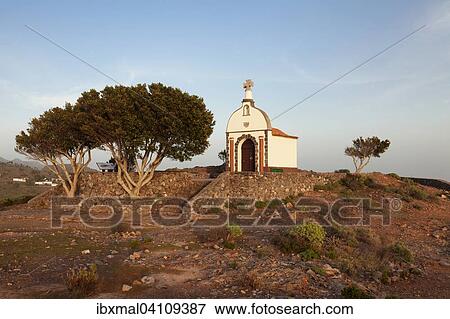 Ermita de San Isidro chapel on mount Roque Calvario, Alajero, La Gomera, Canary Islands, Spain, Europe View Large Photo Image Stock Photo - Ermita de San Isidro chapel on mount Roque Calvario, Alajero, La Gomera, Canary Islands, Spain, Europe. Fotosearch
