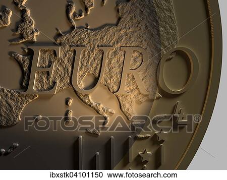 Euro coin, close-up, euro zone View Large Photo Image Stock Image - Euro coin, close-up, euro zone. Fotosearch