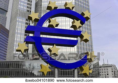 EURO sign at the ECB, European Central Bank, Frankfurt am Main, Hesse, Germany, Europe View Large Photo Image Stock Image - EURO sign at the ECB, European Central Bank, Frankfurt am Main, Hesse, Germany, Europe. Fotosearch