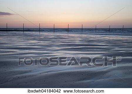 Evening mood at the North Sea at low tide, Wangerooge, East Frisian Island, East Frisia, Lower Saxony, Germany, Europe View Large Photo Image Stock Image - Evening mood at the North Sea at low tide, Wangerooge, East Frisian Island, East Frisia, Lower Saxony, Germany, Europe. Fotosearch