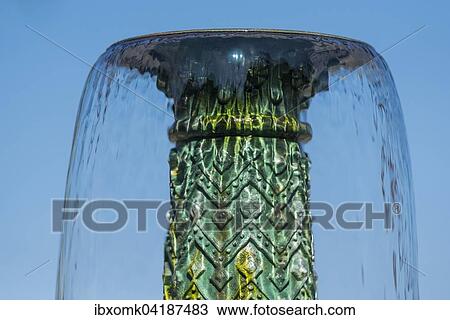 Falling water, water column of a fountain, Wilhelma, Stuttgart, Baden-Wurttemberg, Germany, Europe View Large Photo Image Stock Image - Falling water, water column of a fountain, Wilhelma, Stuttgart, Baden-Wurttemberg, Germany, Europe. Fotosearch