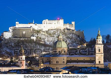 Festung Hohensalzburg Fortress above the historic centre, Salzburg, Austria, Europe View Large Photo Image Stock Photo - Festung Hohensalzburg Fortress above the historic centre, Salzburg, Austria, Europe. Fotosearch