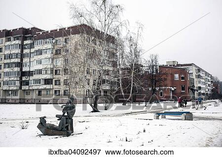 Flats built for the survivors of the Chernobyl disaster, Slavutych, Ukraine, Europe View Large Photo Image Stock Photo - Flats built for the survivors of the Chernobyl disaster, Slavutych, Ukraine, Europe. Fotosearch