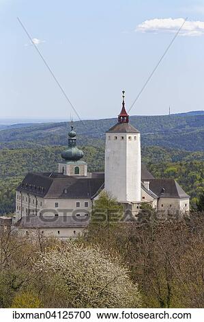 Stock Image - Forchtenstein Castle, Northern Burgenland, Burgenland, Austria, Europe. Fotosearch