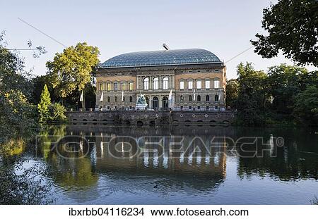 Picture - Former Prussian Provincial Parliament of the Rhineland, today Kunstsammlung Nordrhein-Westfalen art collection, Kunst des 21. Jahrhunderts, art of the 21st century, K 21, Dusseldorf, Rhineland, North Rhine-Westphalia, Germany, Europe. Fotosearch