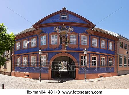 Franck House, Marktheidenfeld, Spessart, Mainfranken, Lower Franconia, Franconia, Bavaria, Germany, Europe View Large Photo Image Stock Photo - Franck House, Marktheidenfeld, Spessart, Mainfranken, Lower Franconia, Franconia, Bavaria, Germany, Europe. Fotosearch