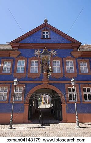 Stock Photo - Franck House, Marktheidenfeld, Spessart, Mainfranken, Lower Franconia, Franconia, Bavaria, Germany, Europe. Fotosearch