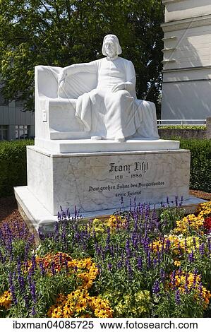 Franz Liszt marble monument by A. Jaray, Eisenstadt, Northern Burgenland, Burgenland, Austria, Europe View Large Photo Image Stock Photography - Franz Liszt marble monument by A. Jaray, Eisenstadt, Northern Burgenland, Burgenland, Austria, Europe. Fotosearch