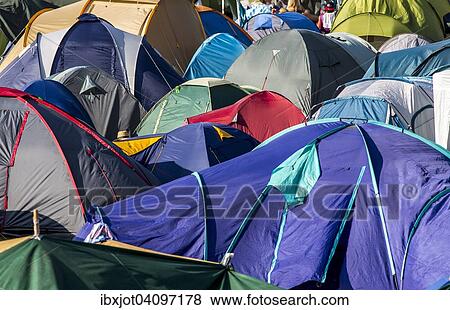 Full camping grounds, Mulheim an der Ruhr, North Rhine-Westphalia, Germany, Europe View Large Photo Image Stock Photo - Full camping grounds, Mulheim an der Ruhr, North Rhine-Westphalia, Germany, Europe. Fotosearch