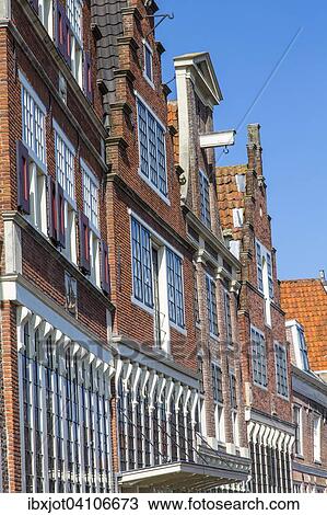 Gable facades, houses, Binnenhaven, Ijsselsea, Hoorn, North Holland, The Netherlands, Europe View Large Photo Image Stock Image - Gable facades, houses, Binnenhaven, Ijsselsea, Hoorn, North Holland, The Netherlands, Europe. Fotosearch
