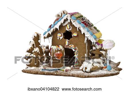 Stock Image - Gingerbread House. Fotosearch