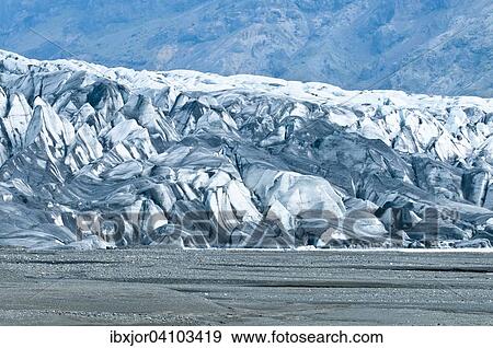 Glacier tongue of Skaftafellsjokull, Skaftafell National Park, Iceland, Europe View Large Photo Image Stock Photo - Glacier tongue of Skaftafellsjokull, Skaftafell National Park, Iceland, Europe. Fotosearch
